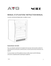 AVG NOIRE BSC46DB Manuel D'utilisation