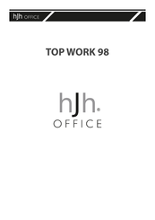 hjh OFFICE TOP WORK 98 Instructions De Montage