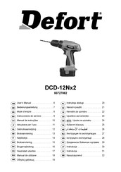 Defort DCD-12Nx2 Mode D'emploi