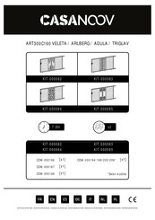 Casanoov ART300C160 VELETA Instructions De Montage