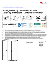 Rauch 95668.5090 Instructions De Montage