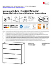 Rauch AW983.6D26 Instructions De Montage