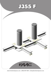 FAAC J355 F Instructions De Montage