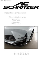 AC Schnitzer 5111 382 520 Instructions De Montage