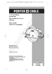 Porter Cable PC15TCS Manuel D'instructions