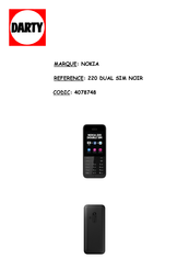 Nokia 220 Dual SIM Manuel D'utilisation