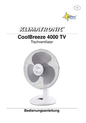 Suntec Wellness KLIMATRONIC CoolBreeze 4000 TV Mode D'emploi