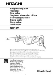 Hitachi CR 13V Mode D'emploi