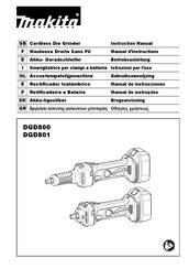 Makita DGD800 Manuel D'instructions