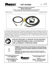 Panduit VAT VeriSafe VS-AVT-C02-L03F Manuel D'instructions