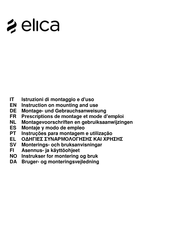 Elica PRF0151808 Prescriptions De Montage Et Mode D'emploi