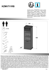 Forte KZMV711RB Notice De Montage