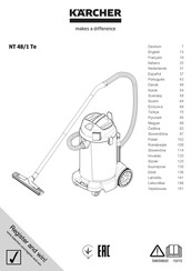 Kärcher NT 48/1 Te Mode D'emploi