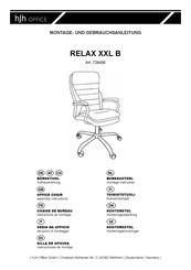 hjh OFFICE RELAX XXL B 729436 Instructions De Montage