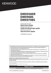 Kenwood DMX958XR Guide De Démarrage Rapide