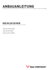 SW-Motech HDG.00.220.10300/B Instructions De Montage