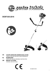 Elem Garden Technic DCBT33D-2S16 Traduction Des Instructions Originales