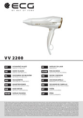 ECG VV 2200 Mode D'emploi