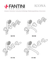 Fantini Rubinetti ICONA R017B Instructions De Montage