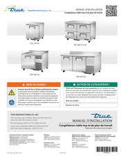True TWT-44F-HC Manuel D'installation