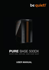 BE QUIET! Pure Base 500DX BGW37 Mode D'emploi