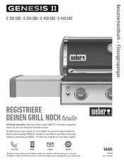 Weber GENESIS II S-410 GBS Mode D'emploi