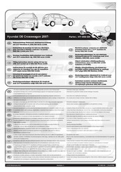 ECS Electronics HY-050-DH Instructions De Montage