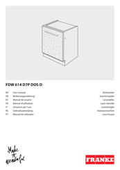 Franke FDW 614 D7P DOS A++ Manuel D'utilisation