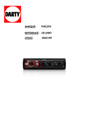 Philips CEM2101 Mode D'emploi