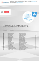 Bosch TWK6A513 Mode D'emploi