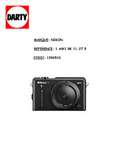 Nikon 1 AW1 Manuel De Référence