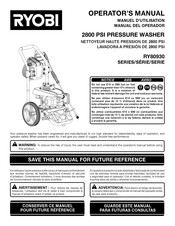 Ryobi RY80930 Série Manuel D'utilisation