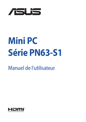 Asus PN63-S1 Série Manuel De L'utilisateur