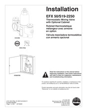 Bradley EFX 50/S19-2250 Manuel D'installation