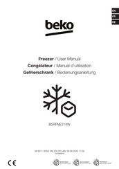 Beko B5RFNE314W Manuel D'utilisation