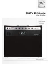 Peavey 6505+112 Combo Mode D'emploi