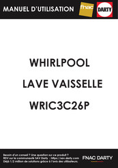 Whirlpool WRIC3C26P Guide D'utilisation Quotidienne