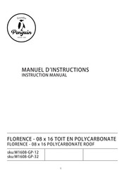 Penguin W1608-GP-32 Manuel D'instructions