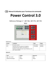 Pottinger Power Control 3.0 Manuel D'utilisation