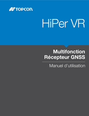 Topcon HiPer VR Manuel D'utilisation