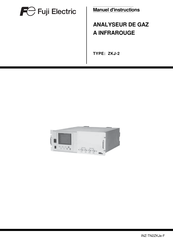 Fuji Electric ZKJ-2 Manuel D'instructions