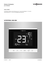 Viessmann Vitotrol 100-EH Notice D'utilisation