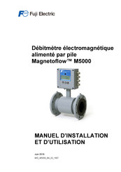 Fuji Electric Magnetoflow M5000 Manuel D'installation Et D'utilisation