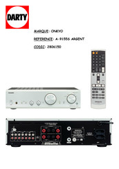 Onkyo A-9155S Manuel D'instructions