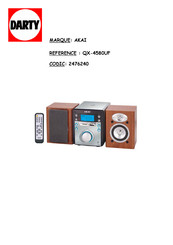 Akai QX-4580UF Mode D'emploi