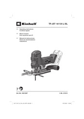 Einhell TP-JST 18/135 Li BL Mode D'emploi