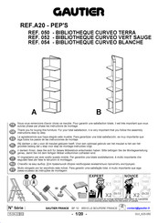 Gautier PEP'S A20 054 Instructions De Montage