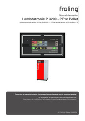 Fröling Lambdatronic P 3200-PE1c Manuel D'entretien