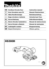 Makita HS300D Manuel D'instructions