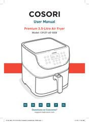 cosori CP137-AF-RXB Manuel De L'utilisateur